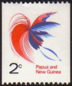 Papua New Guinea 1971 Sc#291a SG#162a 2c Bird of Paradise MN