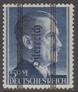 Austria - Österreich HITLER Head Grazer overp MNH** Expertized  Variety 16¼mm