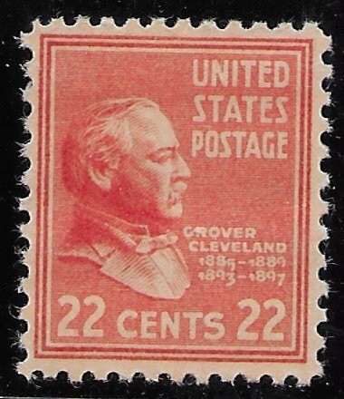 US #827 MNH  Grover Cleveland.  Nice.