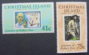 Christmas Island, Scott 275-276, MNH Set