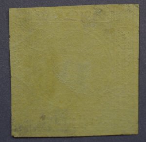 German States Baden #9 FN Used Concentric Circles Cancel