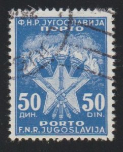 Yugoslavia J73 - postage due - torches