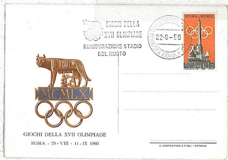 OLYMPIC GAMES 1960: ITALY - CARD