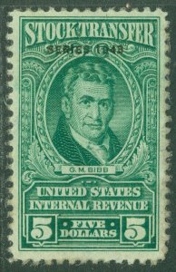 EDW1949SELL : USA 1942 Scott #RD154 Very Fine, Mint, regummed. Catalog $90.00.