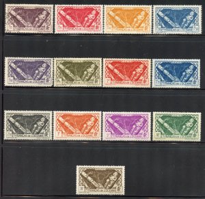 French Polynesia # 80-116, Mint and Used.