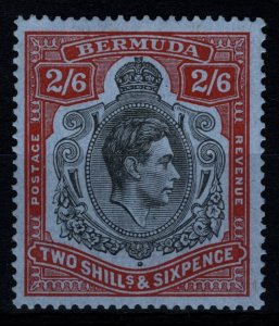 Bermuda 1938-53 George VI Definitive, 2s6d [Unused]