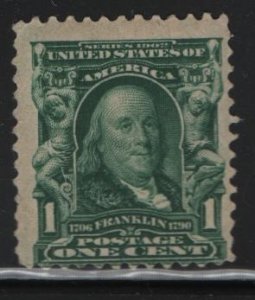 US 300 MNH FRANKLIN ISSUE 1902