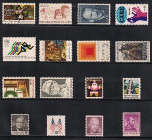 Lot #2668 U.S. Single Issues @ Face