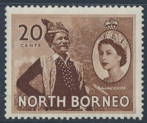 North Borneo  SG 380  SC# 269  MH   see scans  and details 