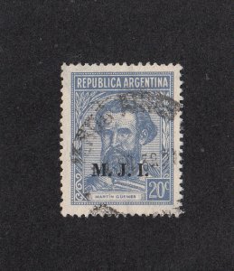 Argentina Scott #OD234A Used