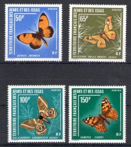 1976 French Territory of Afars and Issas - Catalogo Yvert n. 420/21+438/39 - But