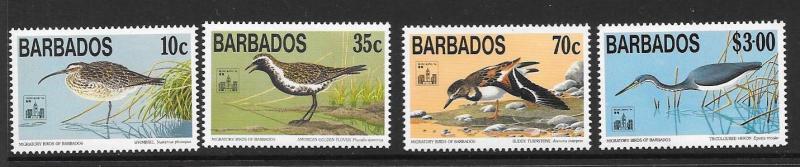 BARBADOS SG1018/21 1994 HONG KONG 94  MNH 