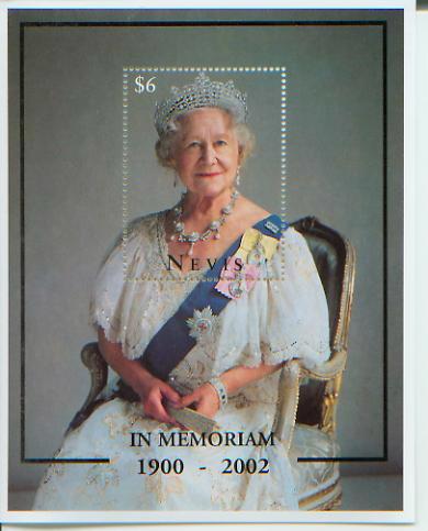 Queen Mother, In Memoriam, S/S 1, NEVI03004*