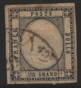 Italy Two Sicilies Sc#21 Used