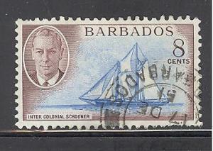 Barbados 221 used SCV $ 3.50 (DT)