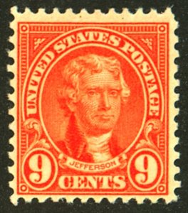 U.S. #641 MINT OG NH