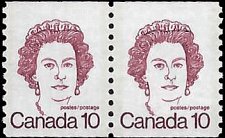 CANADA   #605 MNH COIL PAIR (2)