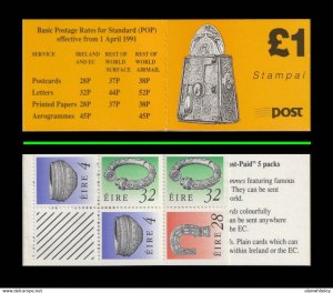 Ireland Irish heritage MNH definitive stamp booklet no. 3