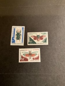 Stamps Mali Scott #99-101 never hinged