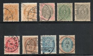 Iceland - Sc# 21 - 38 Used          -          Lot 0324017