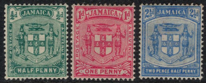 Jamaica #58-9,46*  CV $10.60