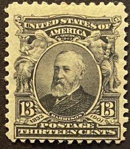 US Stamps - SC# 308 - MOGH - Catalog Value $40.00