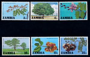 [66230] Zambia 1976 Flora Trees Forestry  MNH