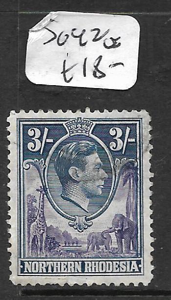 NORTHERN RHODESIA  (P1109B) KGVI  3/-   SG 42  VFU