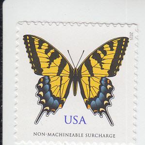 2015 USA Eastern Tiger Swallowtail SA (Scott 4999) MNH