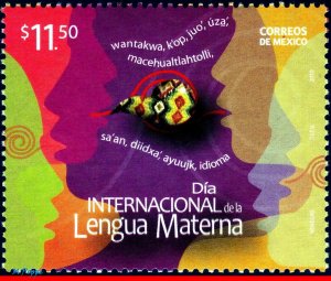 2678 MEXICO 2010 INTL. DAY MOTHER LANGUAGE, MNH