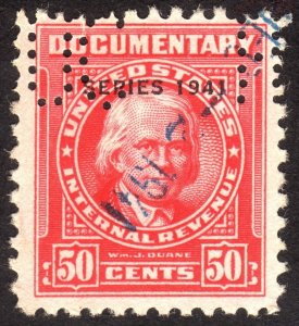 1941, US 50c, Documentary, Used, Sc R321
