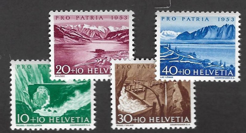 Switzerland SC B222-B226 MNH VF...Take a Look!