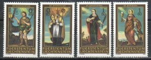 Liechtenstein Stamp 1308-1311  - Saints issue of 2005