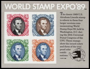 United States - Scott 2433 - Mint-Never-Hinged - Imperforate Souvenir Sheet
