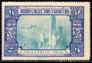 1932 US Cinderella New York Hobby Collectors Exhibition Philatelic Seal (NRA)MNH