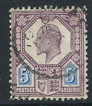 GB Edward VII SG 242 FU Cancel DE ? 07