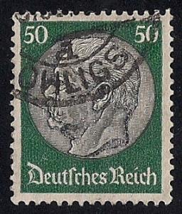 Germany #428 50pf President Paul Von Hindenburg used VF