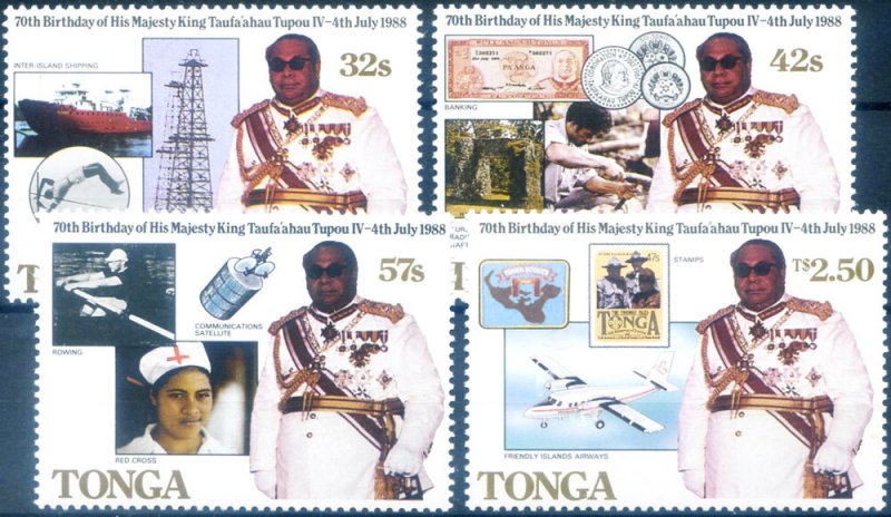 1988 Re Tupou IV.