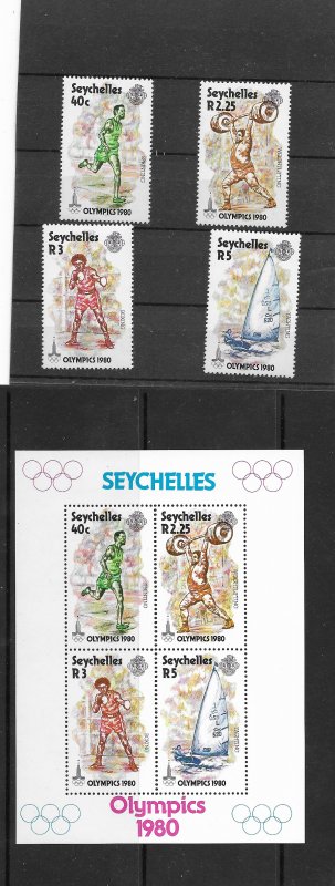 Seychelles 1980 Olympics u/mint