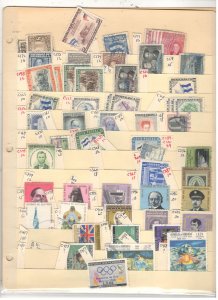 HONDURAS COLLECTION ON STOCK SHEETS, BOTH MINT/USED