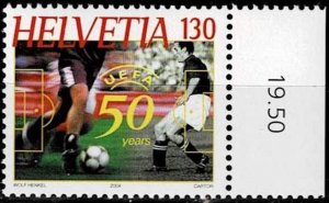 Switzerland 2004,Sc.#1173 MNH, 50 Years of UEFA