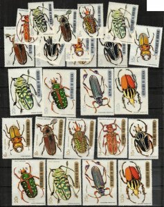 Burundi Stamp 306-321, C110-C118  - Beetles and Weevils