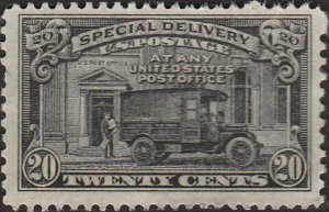 # E19 USED POST OFFICE TRUCK
