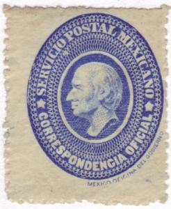 Mexico #O7 Mint F-VF 