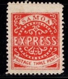 Samoa - #3d Samoa Express Reprint - Unused NG