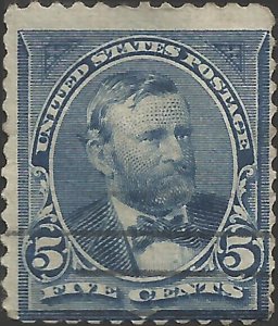 # 281 Dark Blue Used FAULT Ulysses S. Grant
