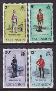 Ascension 173-176 Uniforms MNH VF