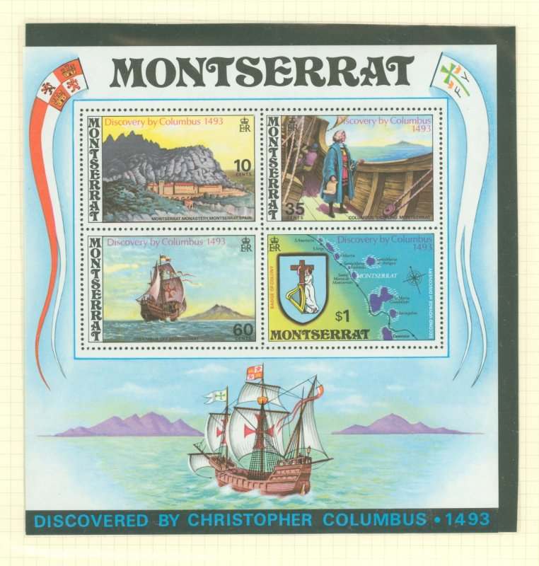 Montserrat #295a  Souvenir Sheet