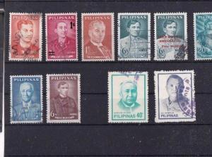 PHILIPPINES MOUNTED MINT & OR  USED STAMPS ON  3 STOCK CARDS  REF R817