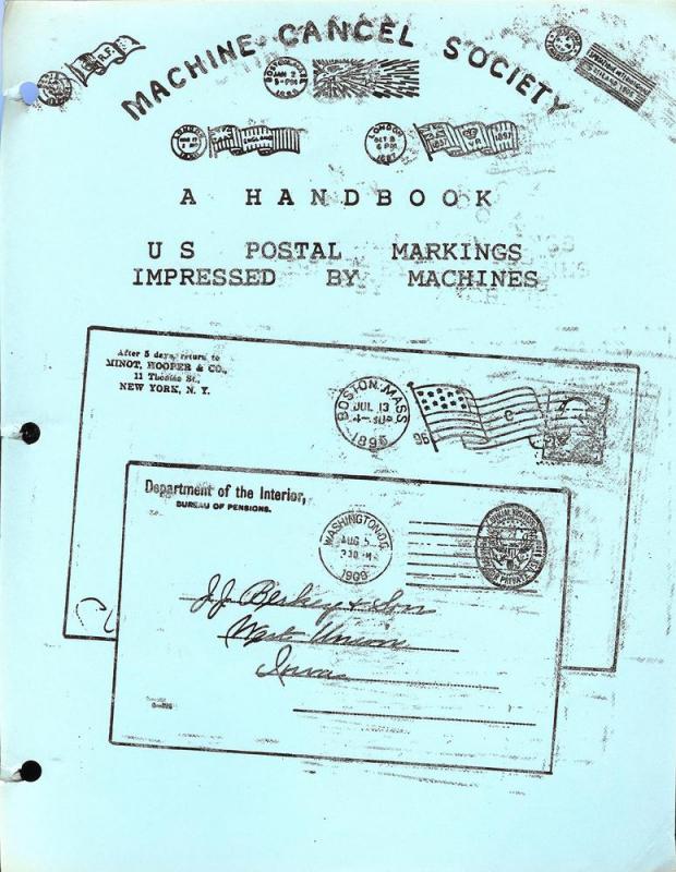 US Postal Markings Impressed by Machines,